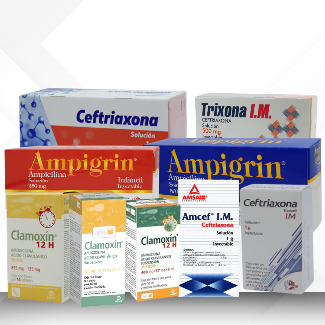 magen de antibióticos de alta eficacia, disponibles para el tratamiento adecuado de diversas infecciones